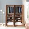 Manhattan Comfort Lee Wardrobe Closet 3.0 in Golden Brown, 2PK 2-WC003-GB - alternate 2